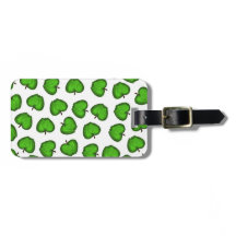 Niedliche Hand gezeichnetes grünes fruchtiges