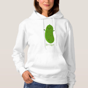 Niedliche Happy Cartoon Illustration Hoodie