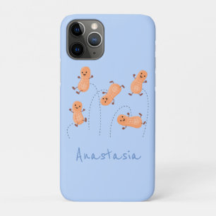 Niedliche Happy Jumping Erdnüsse Cartoon Illustrat Case-Mate iPhone Hülle