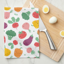 Niedliche Happy Veggies