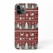 niedliche hässliche Weihnachtsmuster