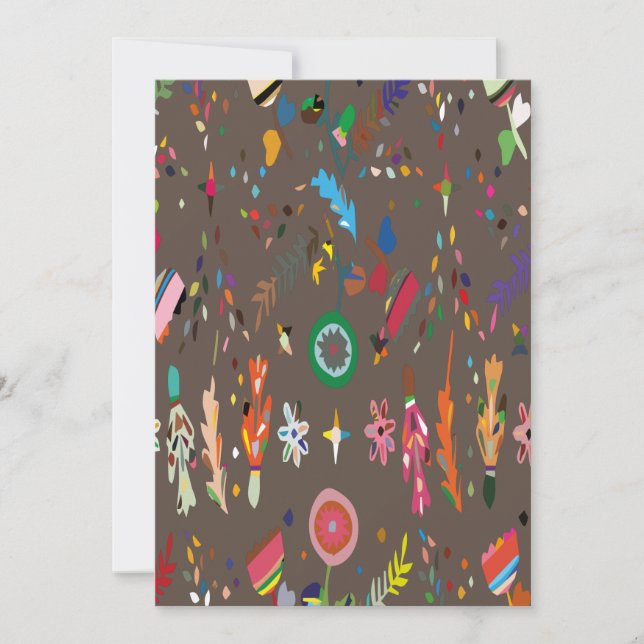 Niedliche, helle Farbe Save The Date (Vorderseite)