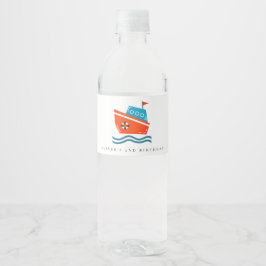 Niedliche, helle Kinder Wasserboot jeden Geburtsta