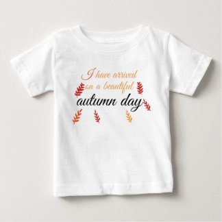 niedliche Herbstfarben einzigartig Baby T-shirt