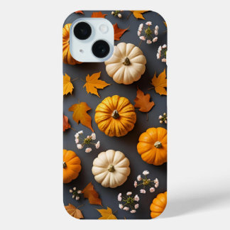 Niedliche Herbstlaube und Blüten Case-Mate iPhone Hülle