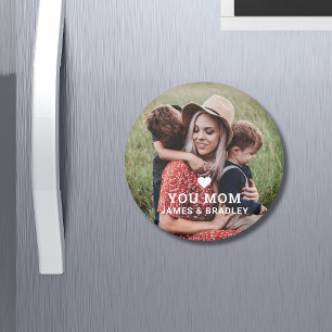 Niedliche HERZEN LIEBE SIE MAMA Muttertag Magnet