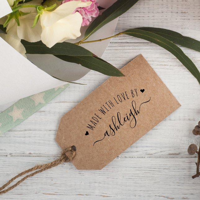 Niedliche Herzen und Skripte mit Liebe | INDIVIDUE Gummistempel (Von Creator hochgeladen)