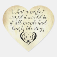 Niedliche Herzen wie Hunde perfekte Welt