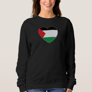 niedliche Herzgrafik der Paläste Sweatshirt