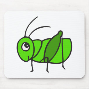 Niedliche Heuschrecke Mousepad