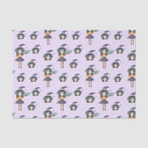 Niedliche Hexe Seidenpapier