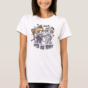 Niedliche Hexe und Mummy T-Shirt