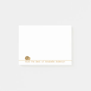 Niedliche Hippie Cat Personalize Notes Post-it Klebezettel