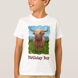 Niedliche Hochlandkuh T-Shirt