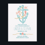 Niedliche Hochzeit am Strand Save the Date Postkar Ankündigungspostkarte<br><div class="desc">Romantische und lässige Hochzeit am Strand Save the Date Postkarte für Destination,  Wassersport und Hochzeiten am Meer. Save the Date mit aquamarinen und türkisfarbenen Muscheln,  Sandgeld,  Korallenstern und Seepferden. Bitte durchstöbern Sie in meinem Geschäft,  um alle blauen Anker Hochzeit Set zu finden.</div>