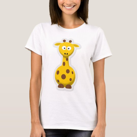Niedliche hohe Giraffenzootiere T-Shirt