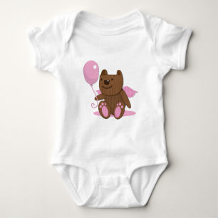 Niedliche hölzerne Bärnlagergeschenke Baby Strampler