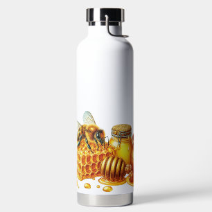 NIEDLICHE HONEYBEES, HONEYCOMBS, JARS HONEY TRINKFLASCHE