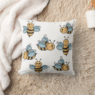 Niedliche Honigbienen Kissen