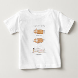 Niedliche Horgi Welpenführerin zum Sploten von Bab Baby T-shirt