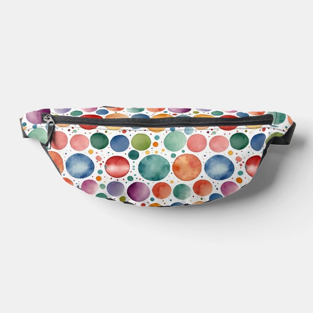 Niedliche Hübsche Wasserfarbe Polka Dosen Kinder Bauchtasche (Ablage )
