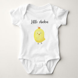 Niedliche HühnerBaby-Dusche Baby Strampler