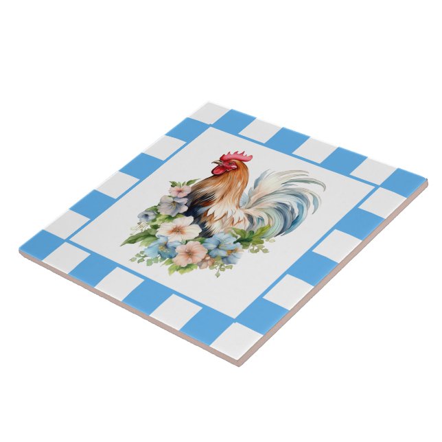 Niedliche Hühnerliebhaber Fliese (Seite)