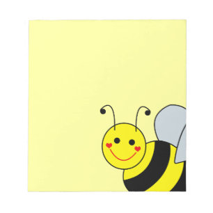 Niedliche Hummel-Biene Notizblock