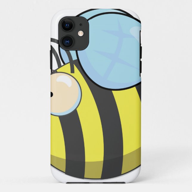 Niedliche Hummel Case-Mate iPhone Hülle (Rückseite)