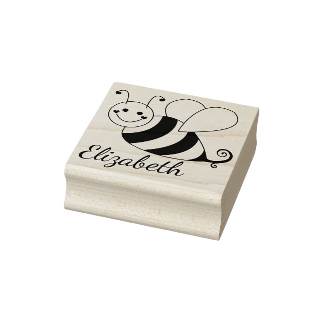 Niedliche Hummel Personalisiert Gummistempel (Stempel)