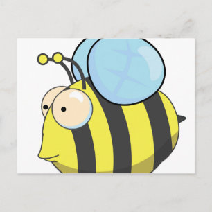 Niedliche Hummel Postkarte