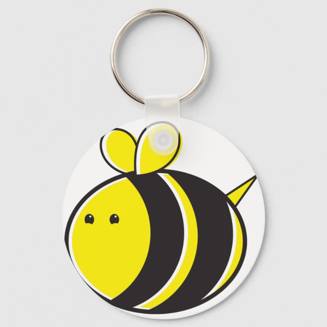 Niedliche Hummel Schlüsselanhänger (Vorderseite)