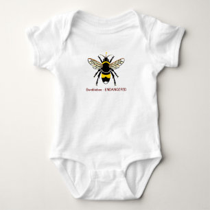 Niedliche Hummeln - Natur Baby Strampler