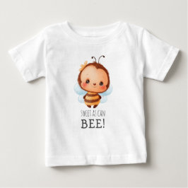 Niedliche Hummeln Süße wie Biene Baby T-shirt