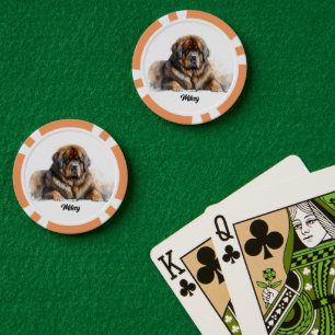 Niedliche Hundabbildungen - Mastiff Pokerchips