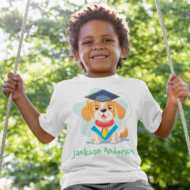 Niedliche Hunde-Abschluss-Geschenke für Kindergart T-Shirt