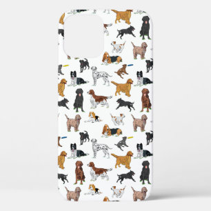Niedliche Hunde-Illustrationsmuster Case-Mate iPhone Hülle
