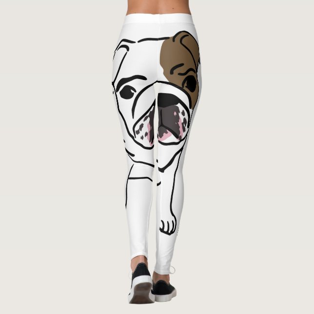 Niedliche Hunde Leggings (Rückseite)