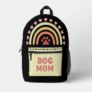 Niedliche Hunde-Mama Trenddesign Bedruckter Rucksack