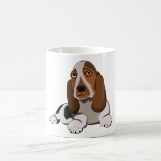 Niedliche Hunde Tasse (Mittel)