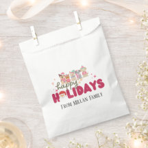 Niedliche Hundefamilie oder -betrieb Flat Holiday