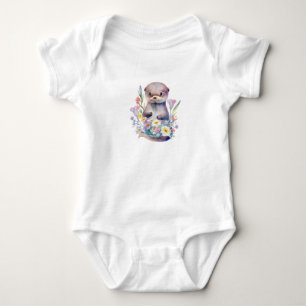niedliche Hundeliebhaber Baby Strampler