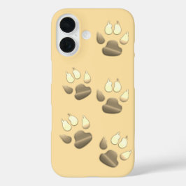 Niedliche Hundepaws iPhone 16 Hülle