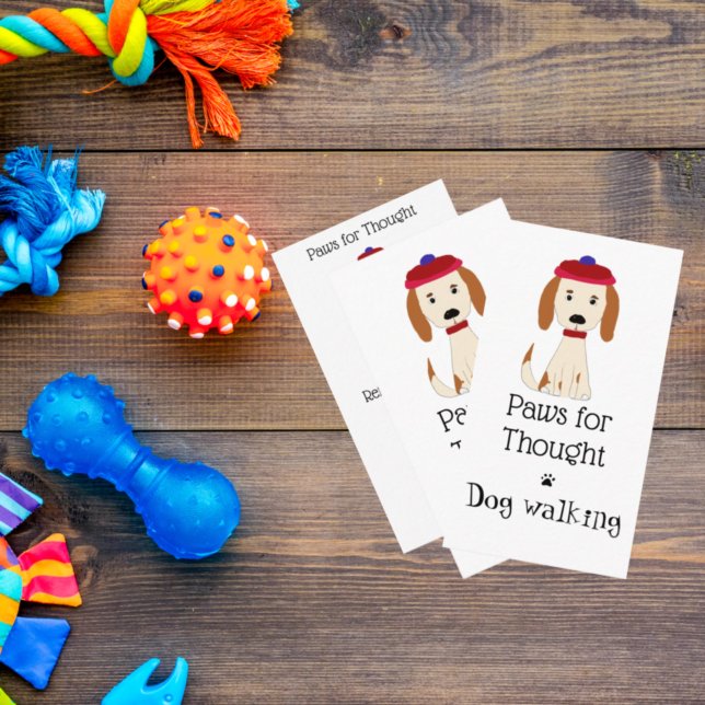 Niedliche Hundeschlittenwanderung / Hundeschutzkar Visitenkarte (Von Creator hochgeladen)