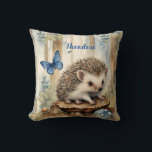 Niedliche Igel Boys Personalisiert Kissen<br><div class="desc">Genießen Sie Ihr Zimmer mit unseren charmanten Kopfkissen,  die mit einem hübschen Baby Igel Design aufwarten. Dieses Kissen ist gemütlich und niedlich und bringt Komfort und Freude in den Raum Ihres Kindes. Mix und passend zu unseren anderen lustigen Schlafzimmerdekorationsprodukten! Von My Baby Boutique aus bleibende Erinnerungen erstellen</div>