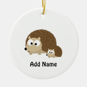Niedliche Igel Keramikornament