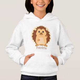 niedliche Igel-Liebhaber fügen Namen hinzu Hoodie