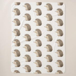 Niedliche Igel Sherpadecke