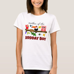 Niedliche Illustration Birds Mama Birds Birthday K T-Shirt