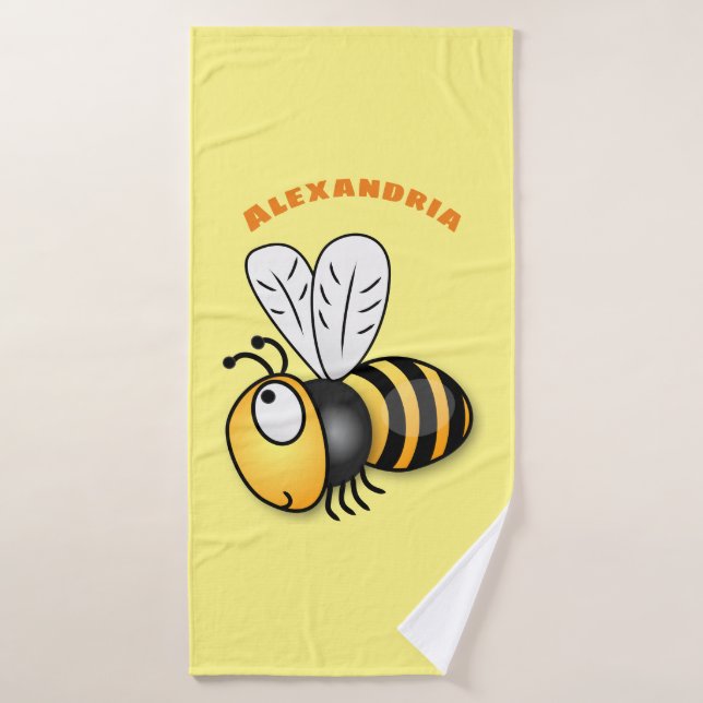 Niedliche Illustration des beglückten Cartoon Badhandtuch Set (Badehandtuch)